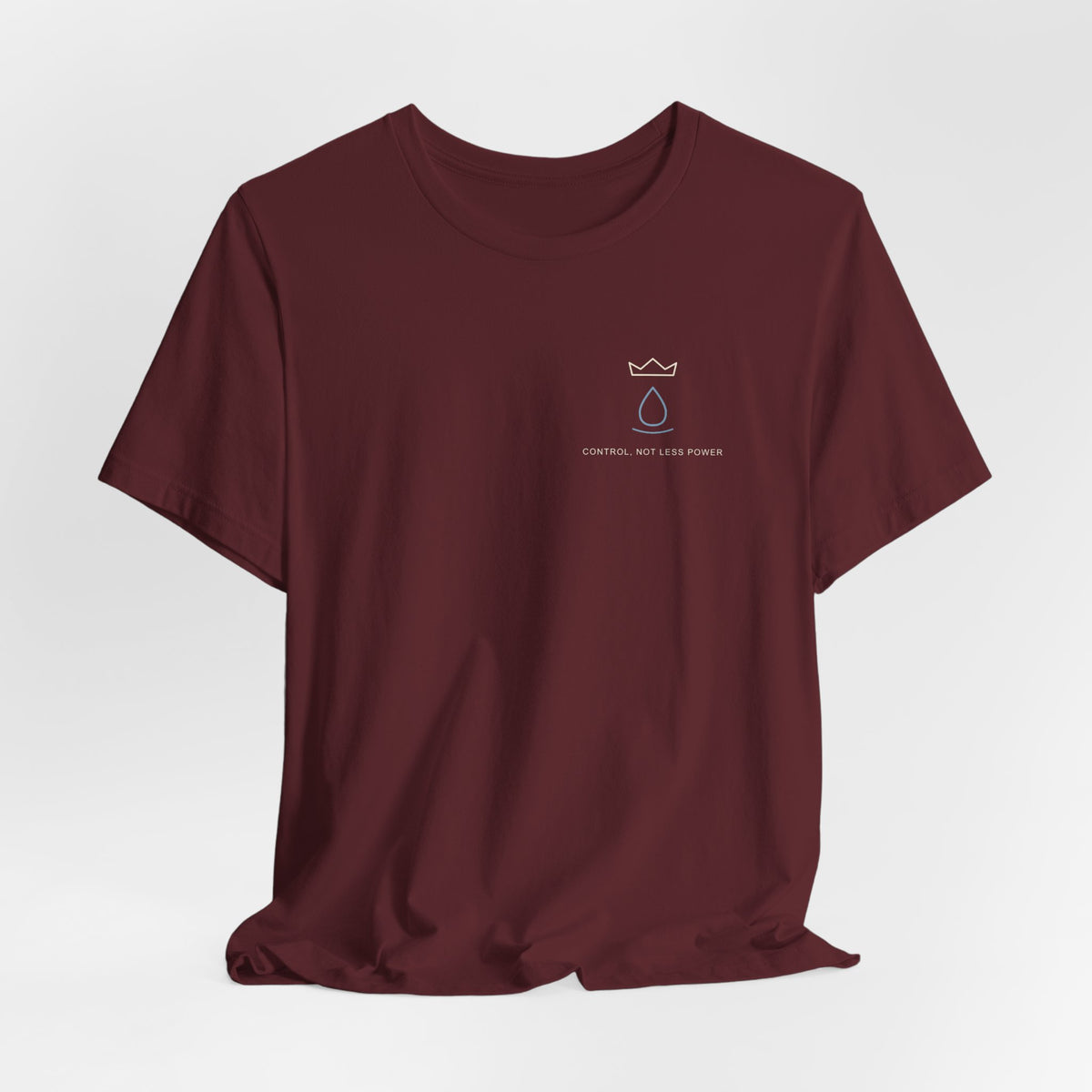 Royal Control Minimalist Anime Soft Tee | Grimoire Magic Japanese Streetwear