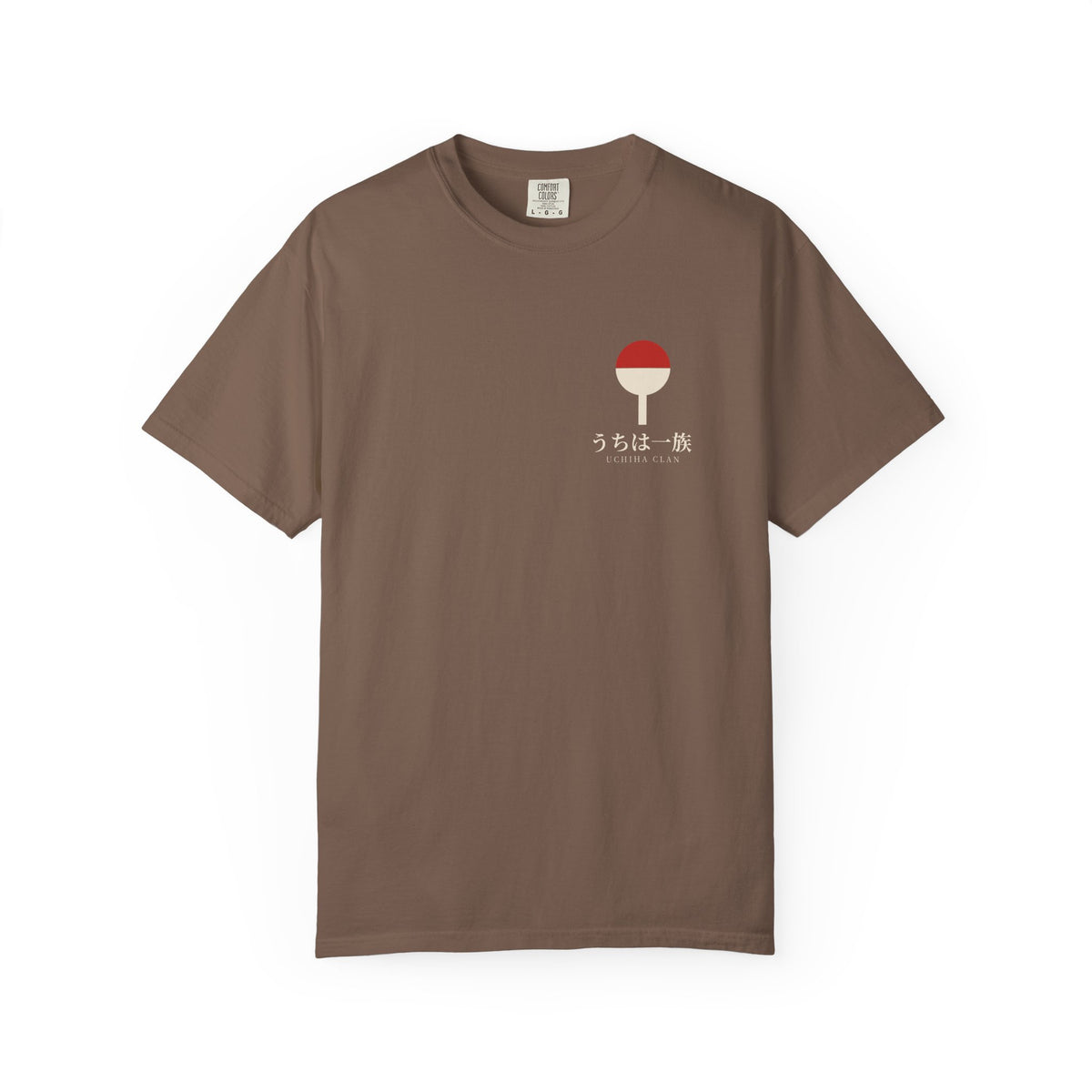 Clan Fan Crest Kanji Anime Tee | うちは一族 Ninja Japanese Streetwear