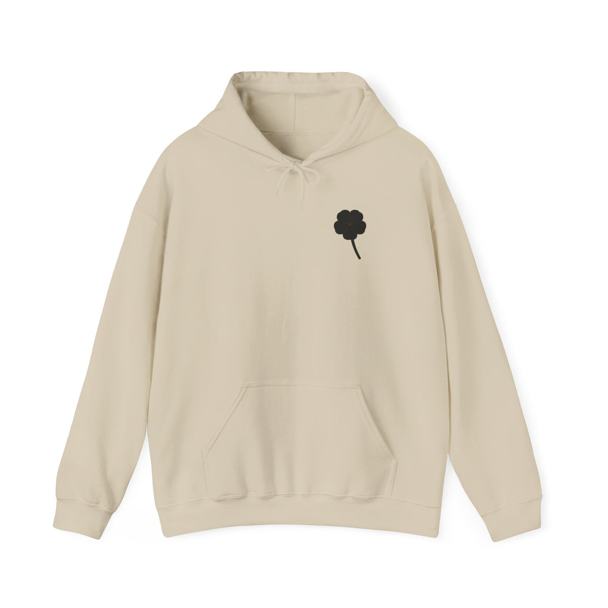 Black Clover Leaf Minimalist Hoodie | Inspired by Asta from Black Clover