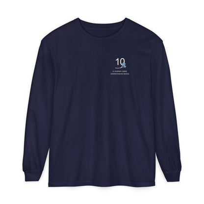 Ten Years, Still Learning Minimalist Long Sleeve Tee | Inspired by Frieren from Frieren