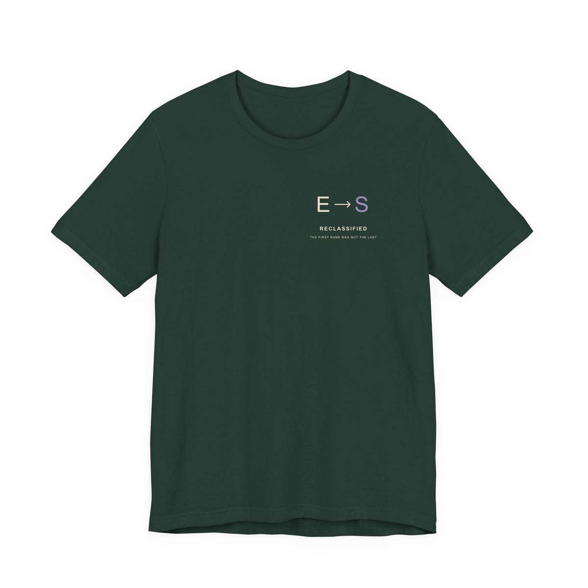Reclassified Minimalist Anime Soft Tee | Shadow Rank Gym Japanese Streetwear