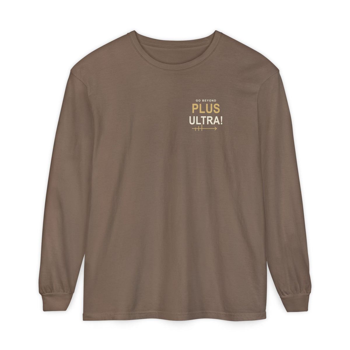 Go Beyond Anime Quote Long Sleeve Tee | Hero Academy Japanese Streetwear