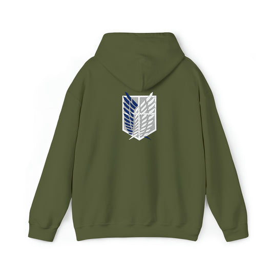 Attack on Titan Zen Unisex Heavy Blend™ Hooded Sweatshirt