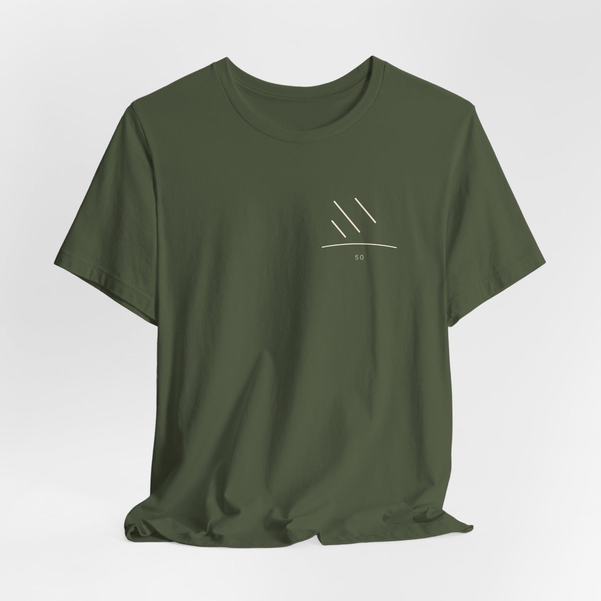 Fifty Summers Minimalist Anime Soft Tee | Mage Journey Japanese Streetwear