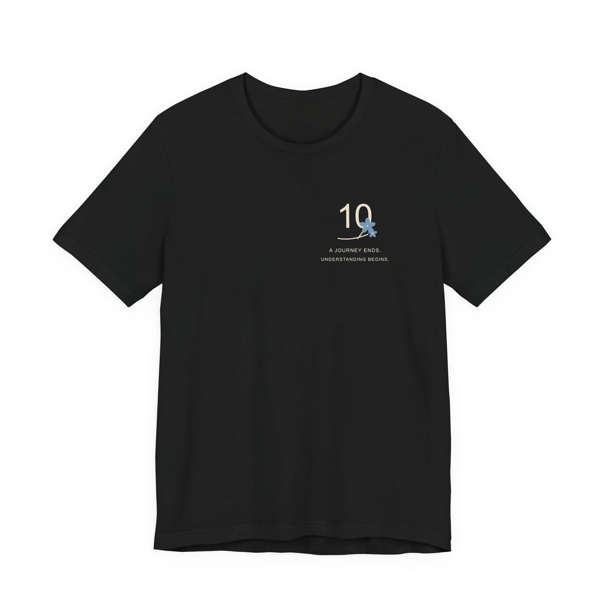 Ten Years, Still Learning Minimalist Anime Soft Tee | Mage Journey Japanese Streetwear