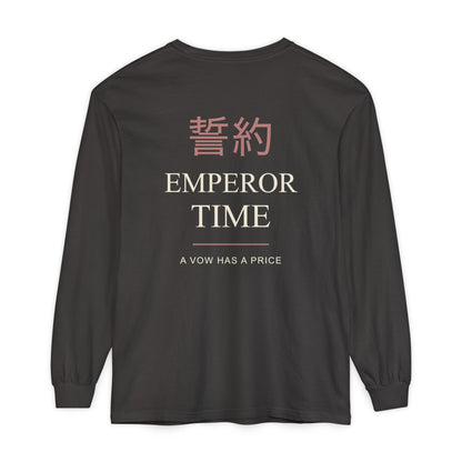 Chain Contract Kanji Long Sleeve Tee | Inspired by Kurapika from Hunter x Hunter