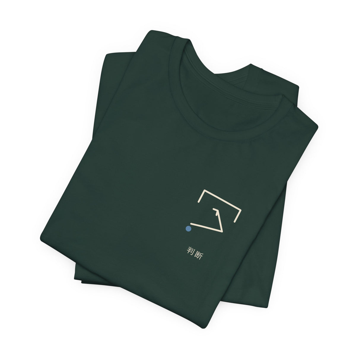 Open Angle Minimalist Anime Soft Tee | Anime Sports Japanese Streetwear