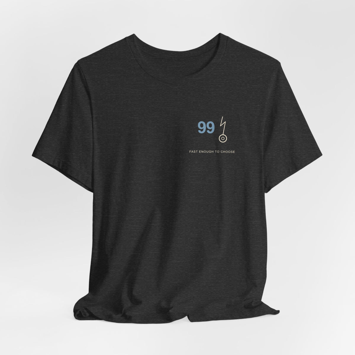 Ninety Nine Volts Minimalist Anime Soft Tee | Hunter Japanese Streetwear