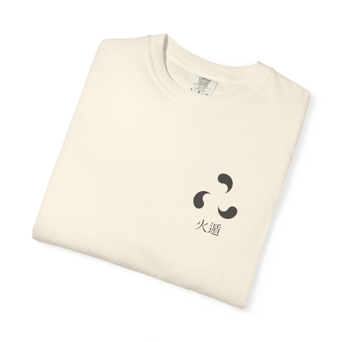 Ember Legacy Minimalist Anime Tee | Fire Release Kanji Japanese Streetwear