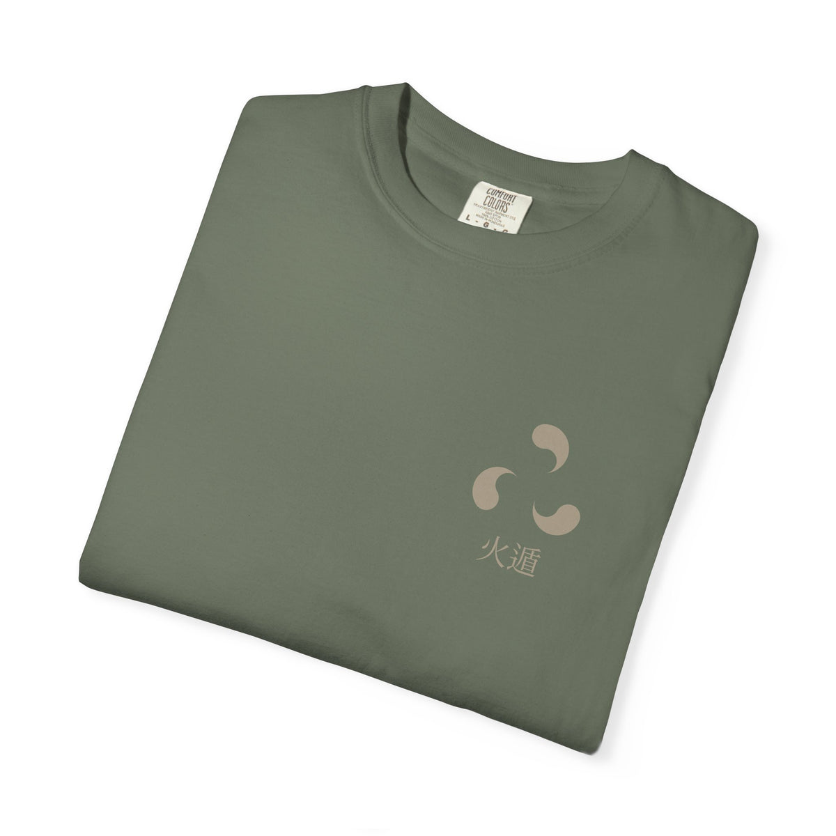 Ember Legacy Minimalist Anime Tee | Fire Release Kanji Japanese Streetwear