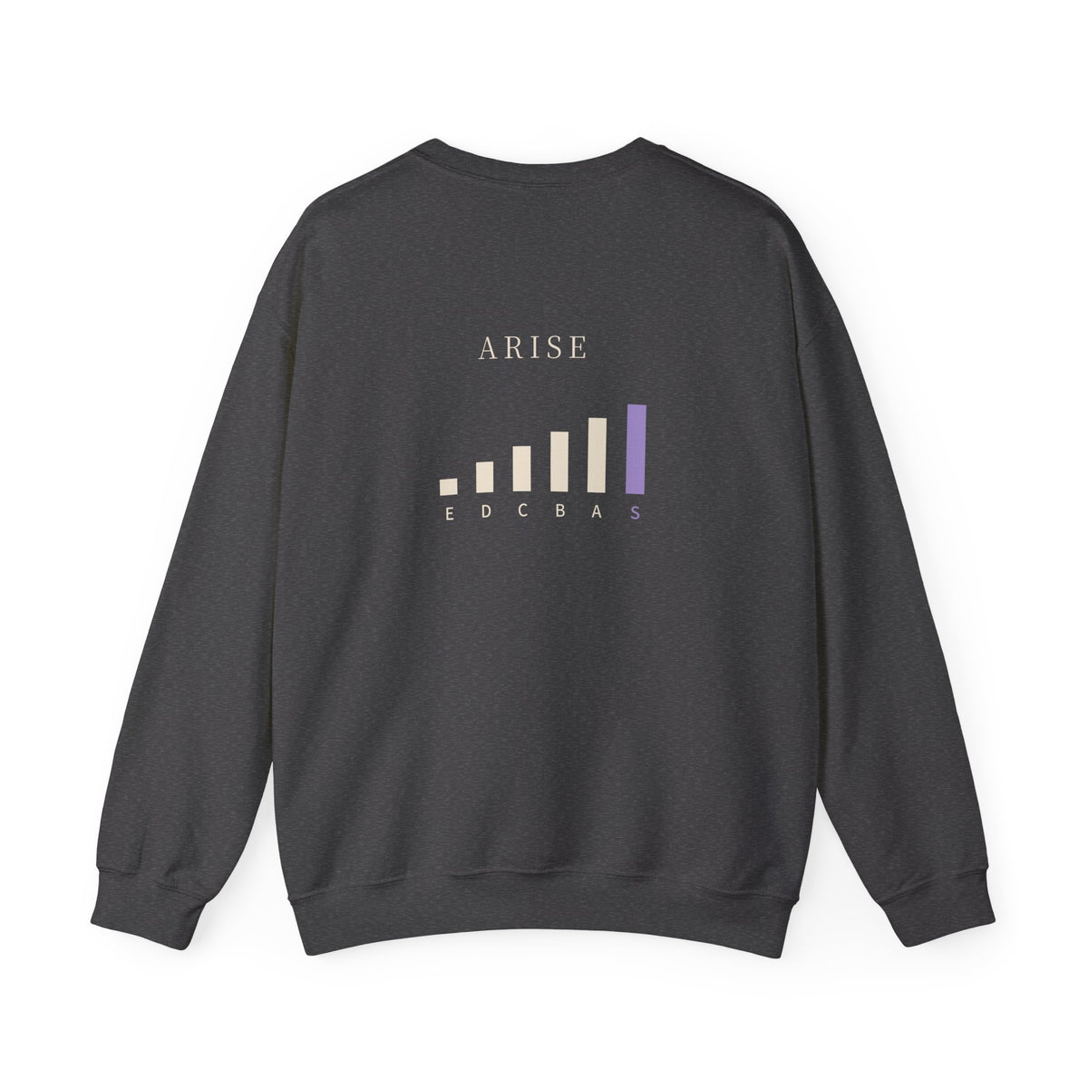 Rank Ascension Kanji Anime Crewneck Sweatshirt | Shadow Rank Gym Japanese Streetwear