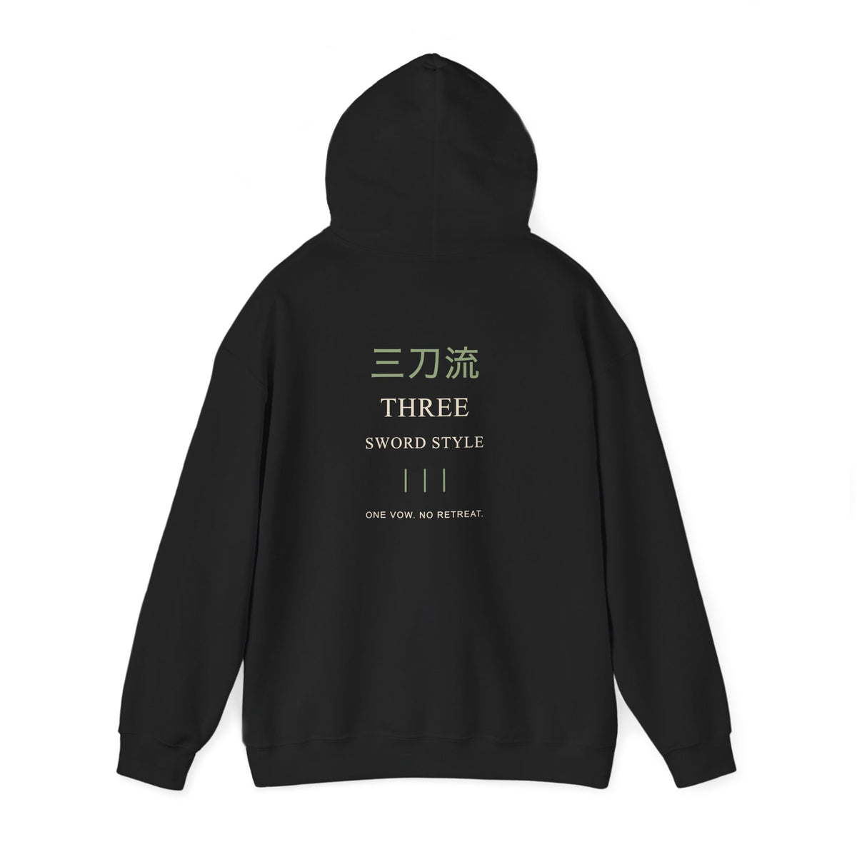 Threefold Vow Kanji Anime Hoodie | Pirate Japanese Streetwear