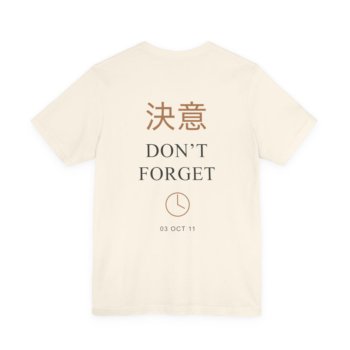 October Third Kanji Anime Soft Tee | Alchemy Japanese Streetwear