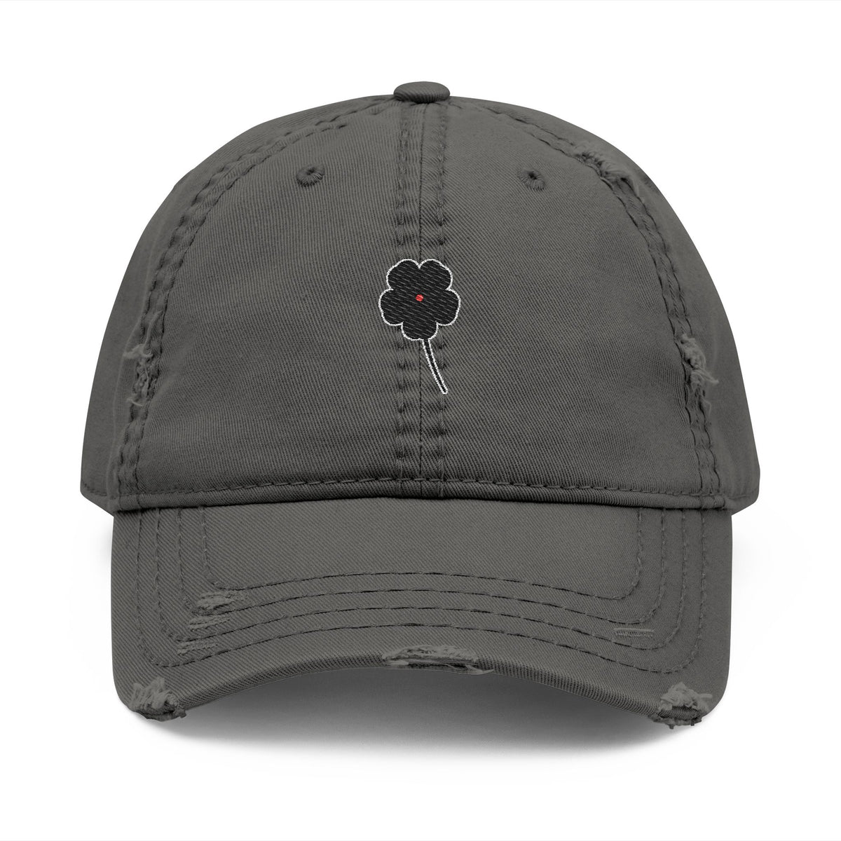 Black Clover Leaf Embroidered Dad Hat | Inspired by Asta from Black Clover
