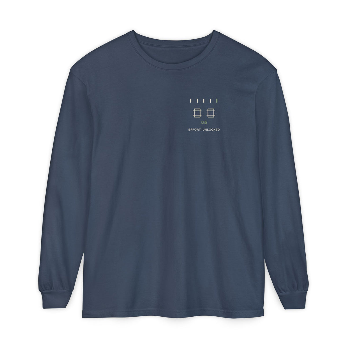 Fifth Gate Minimalist Long Sleeve Tee | Inspired by Rock Lee from Naruto