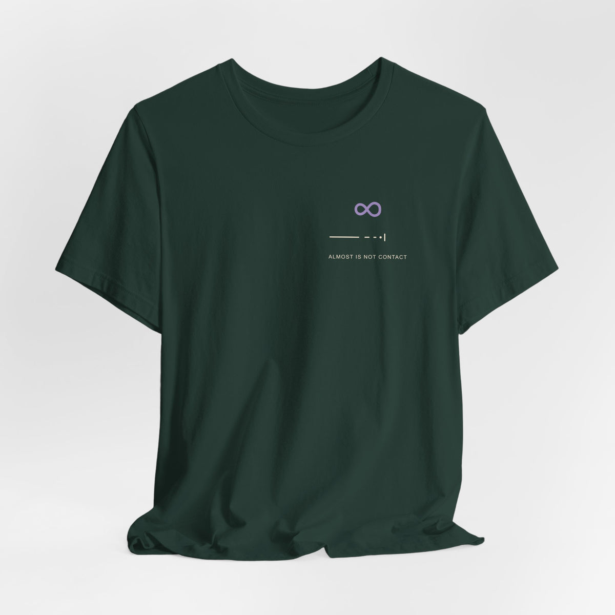 Limit Approaches Minimalist Anime Soft Tee | Sorcerer Japanese Streetwear