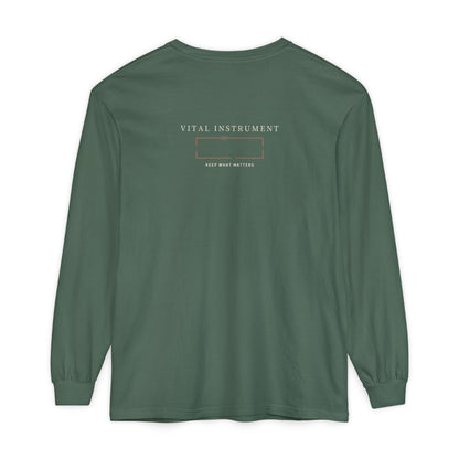 Second Life Kanji Long Sleeve Tee | Inspired by Rudo from Gachiakuta