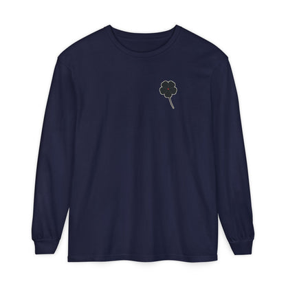 Black Clover Leaf Minimalist Long Sleeve Tee | Inspired by Asta from Black Clover