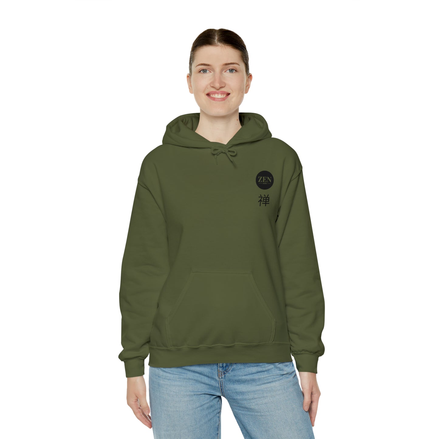 Attack on Titan Zen Unisex Heavy Blend™ Hooded Sweatshirt