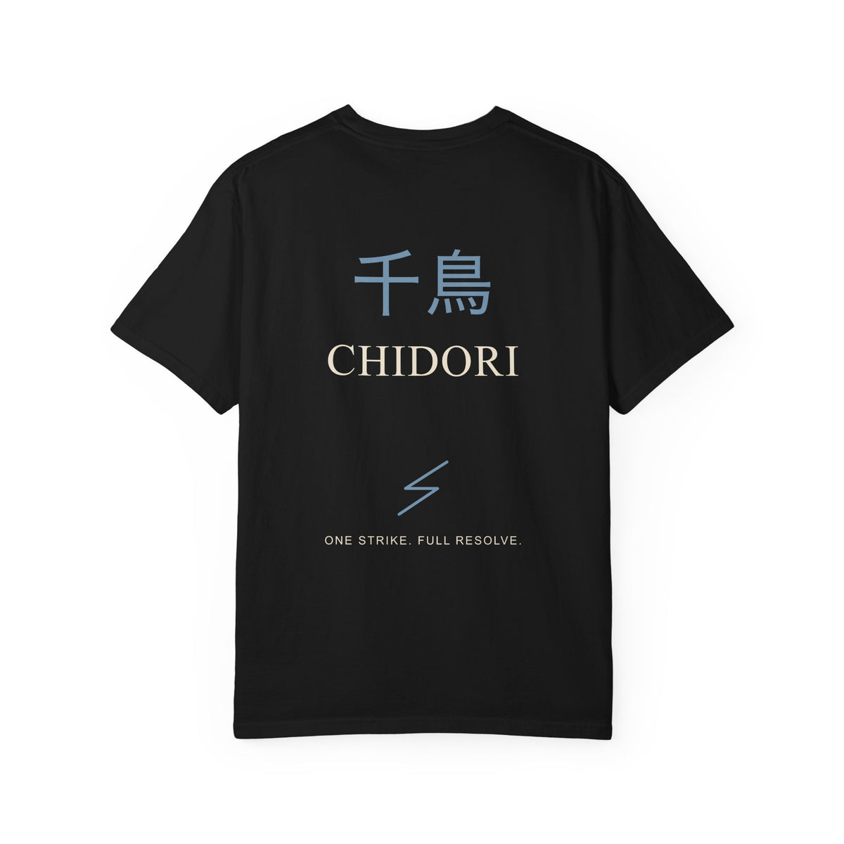 Thunder Strike Kanji Anime Tee | Ninja Japanese Streetwear