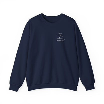 Same Sky Minimalist Crewneck Sweatshirt | Inspired by Frieren and Himmel from Frieren