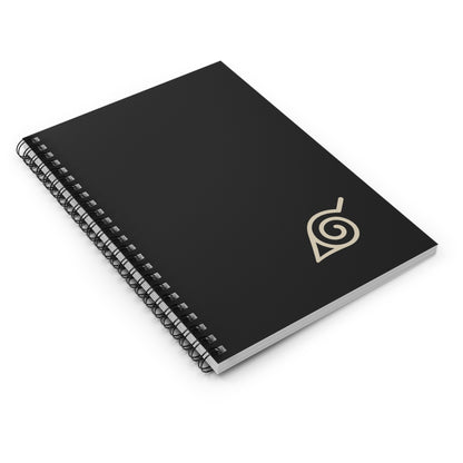 Konoha Quiet Crest Spiral Notebook