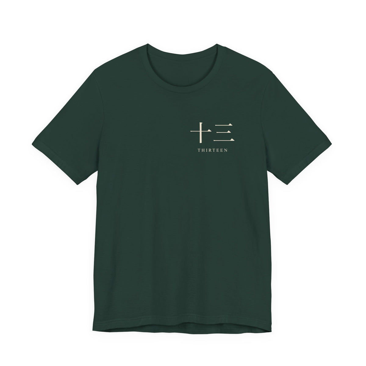 Thirteen Captain Kanji Anime Soft Tee | Soul Sword Japanese Streetwear
