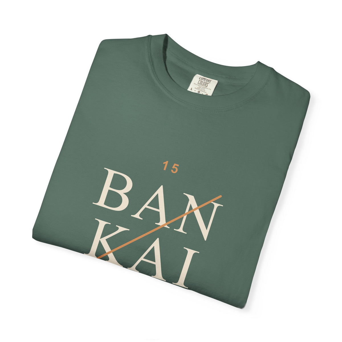Bankai Quote Heavyweight Tee (Center Print) | Inspired by Ichigo Kurosaki from Bleach