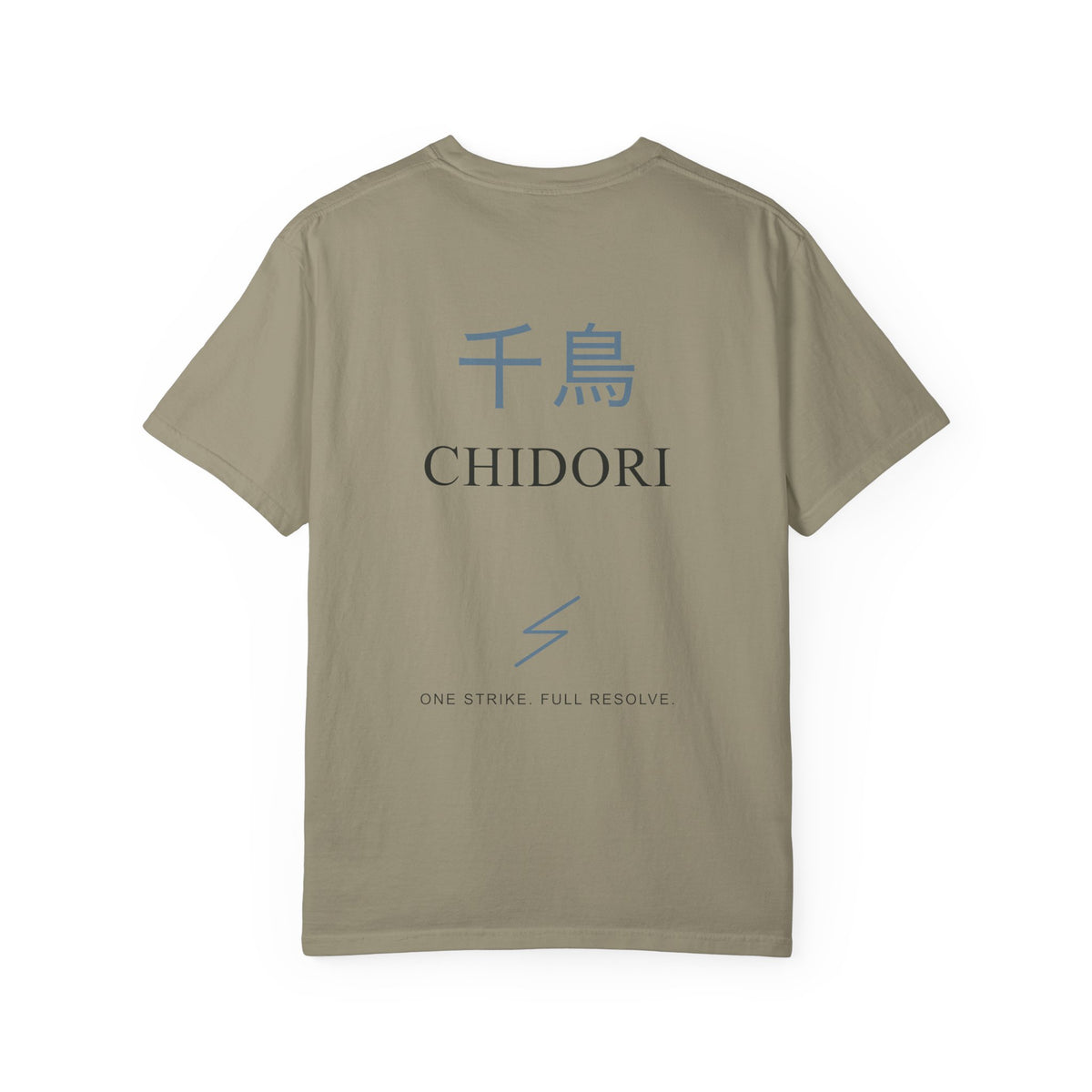 Thunder Strike Kanji Anime Tee | Ninja Japanese Streetwear