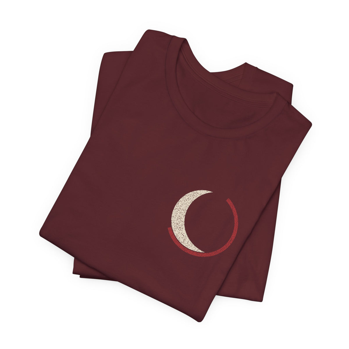 Black Moon Minimalist Anime Soft Tee | Soul Sword Japanese Streetwear