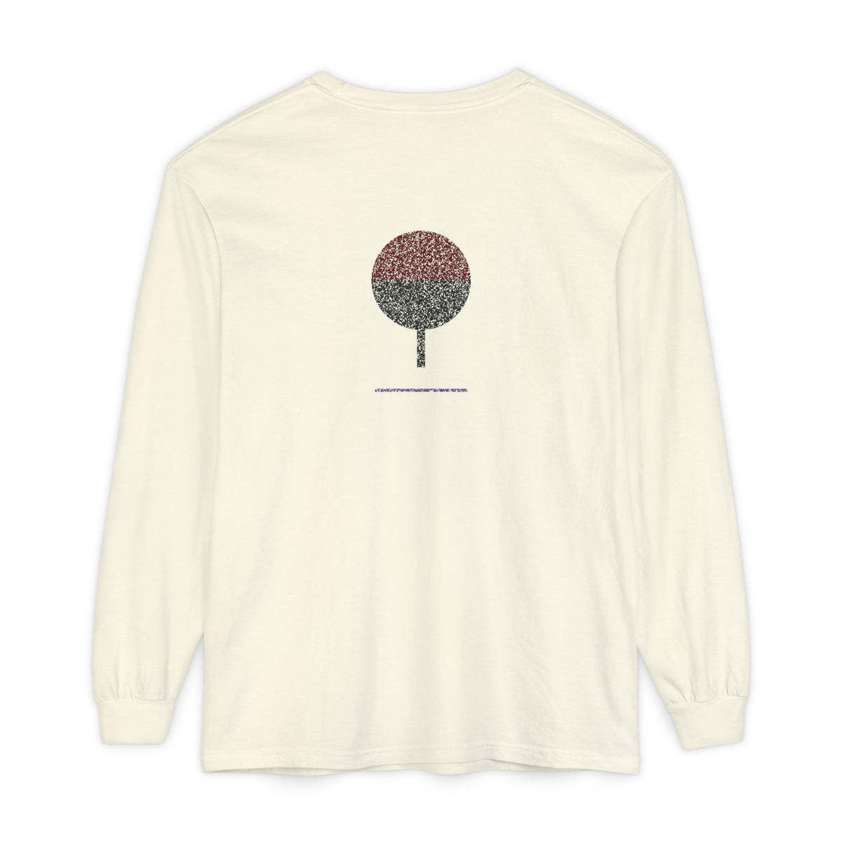 Storm Flame Kanji Anime Long Sleeve Tee | Clan Crest Japanese Streetwear