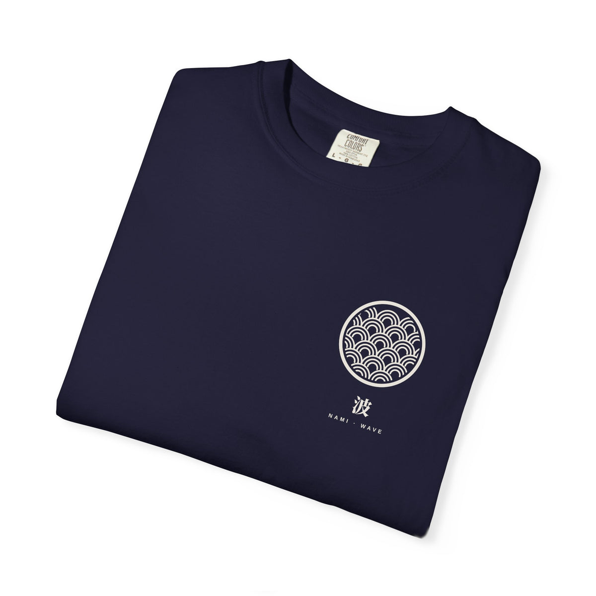 Nami Wave Crest Anime Tee | Minimalist Japanese Streetwear Shirt