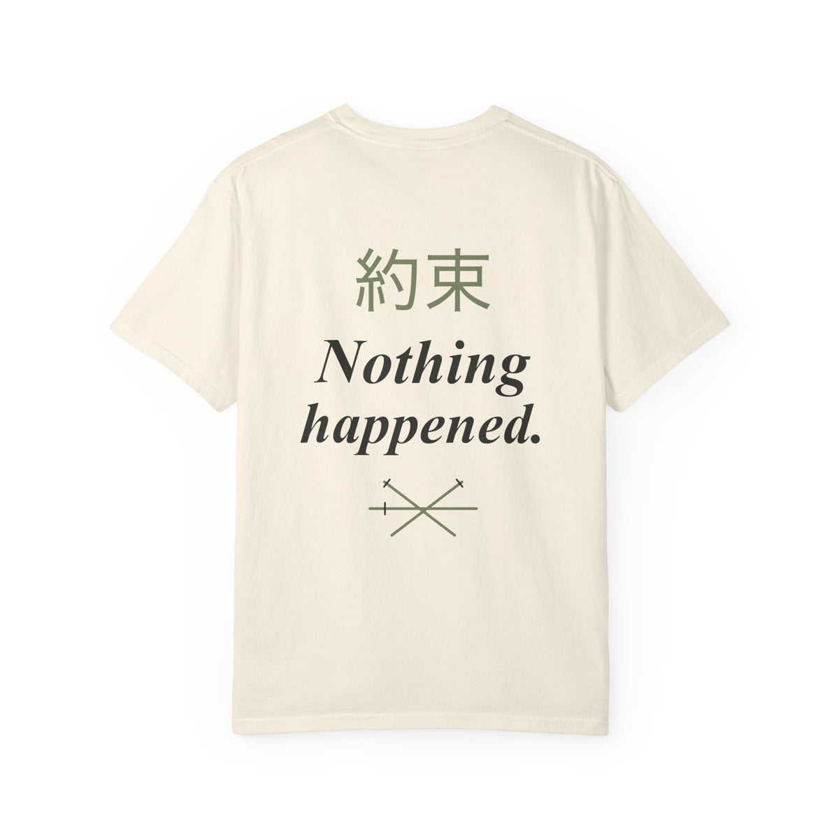 Kept Promise Kanji Anime Tee | Pirate Japanese Streetwear
