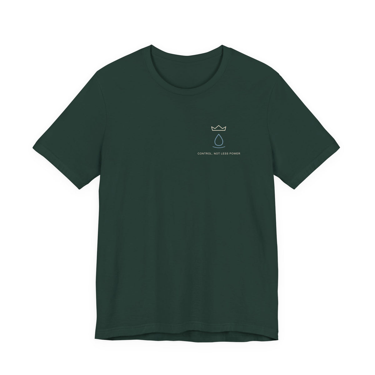 Royal Control Minimalist Anime Soft Tee | Grimoire Magic Japanese Streetwear
