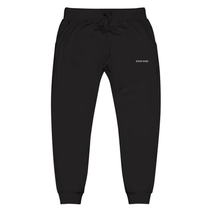 Over Nine Thousand Embroidered Fleece Sweatpants | Inspired by Vegeta from Dragon Ball Z