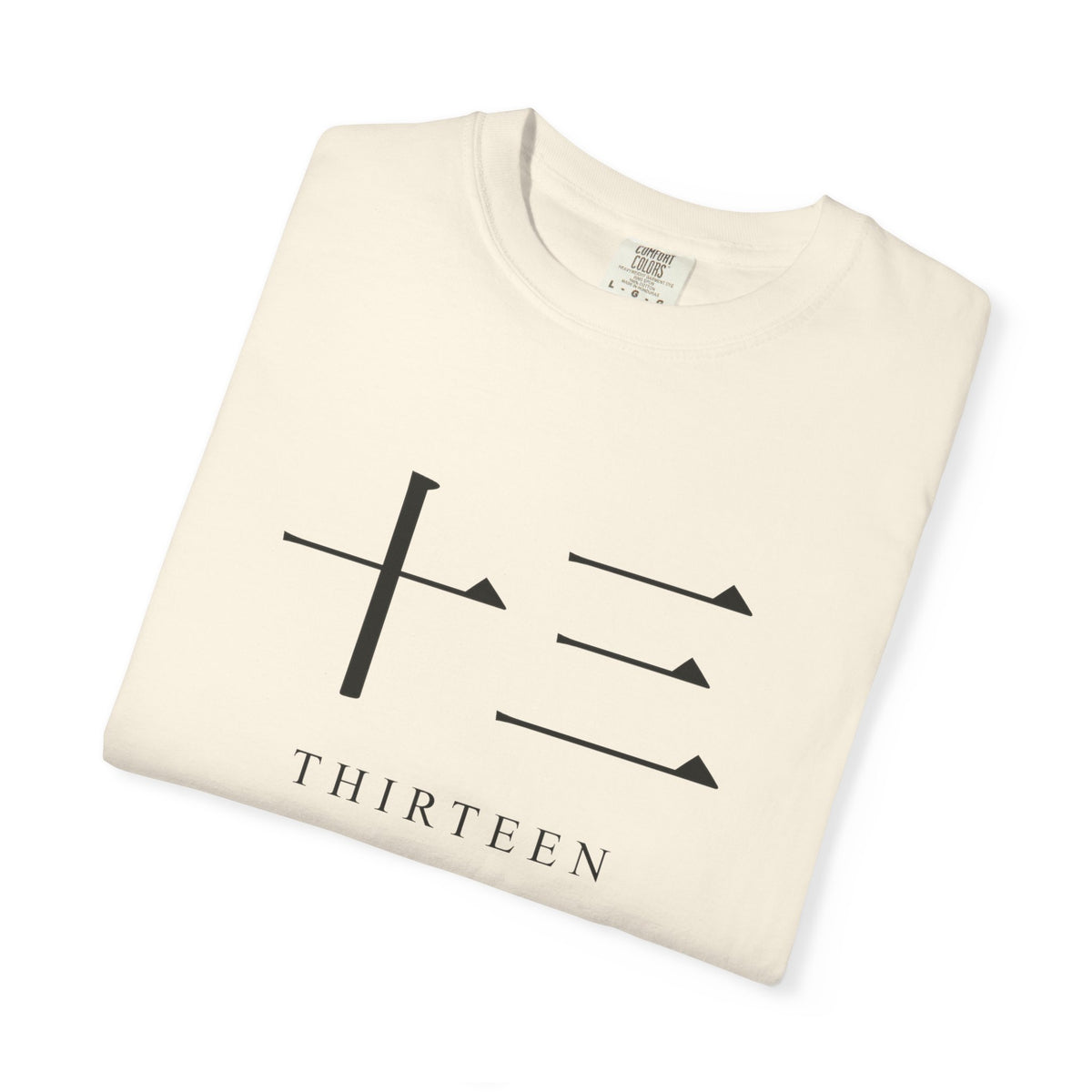 Thirteen Captain Kanji Heavyweight Tee (Center Print) | Inspired by the Gotei 13 captains of Bleach