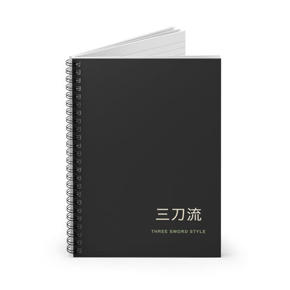 Threefold Vow Spiral Notebook