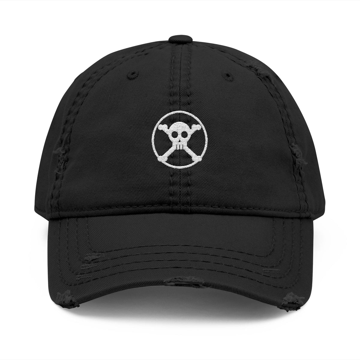 Pirate Crest Embroidered Dad Hat | Inspired by the Straw Hat crew from One Piece