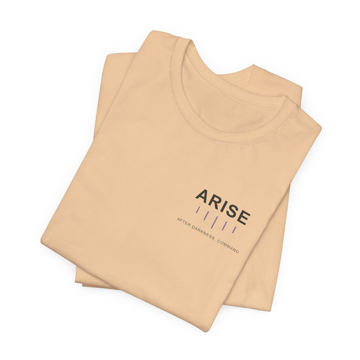 After Darkness Minimalist Anime Soft Tee | Shadow Rank Gym Japanese Streetwear