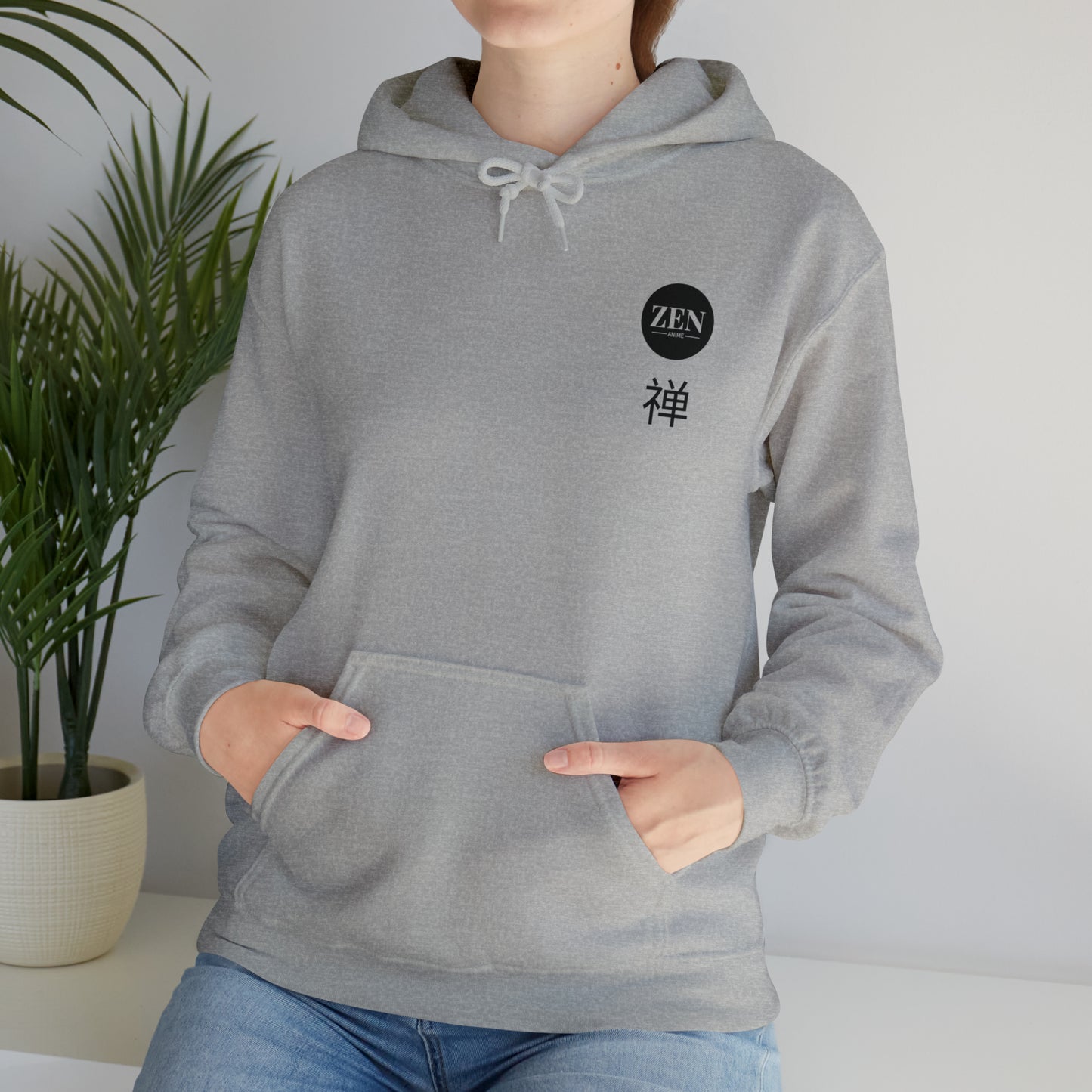 One Piece Zen Unisex Heavy Blend™ Hooded Sweatshirt