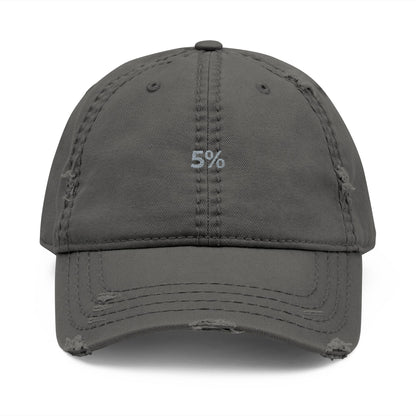 Five Percent Embroidered Dad Hat | Inspired by My Hero Academia