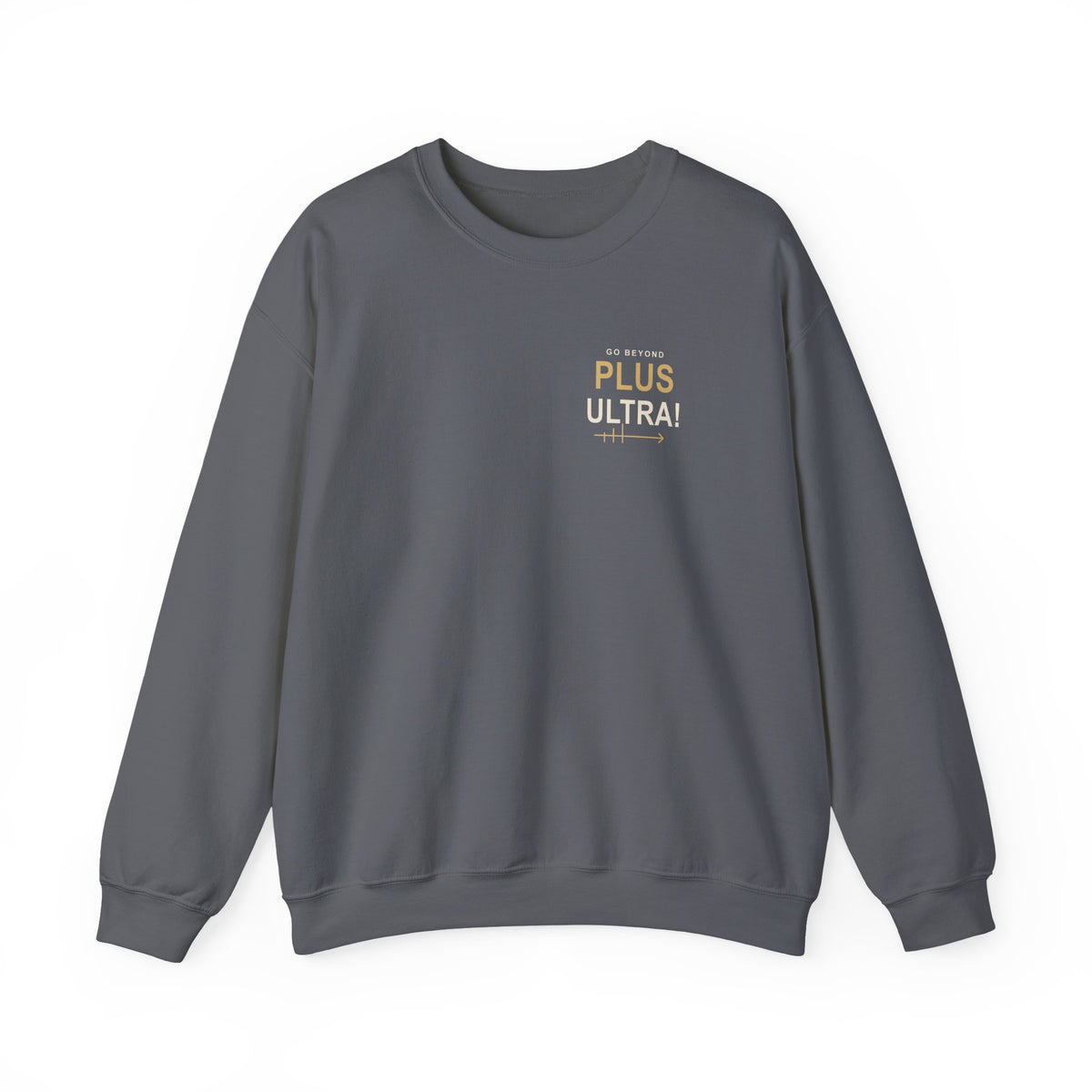 Go Beyond Anime Quote Crewneck Sweatshirt | Hero Academy Japanese Streetwear