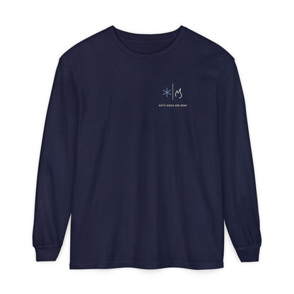 Both Sides Mine Minimalist Long Sleeve Tee | Inspired by Shoto Todoroki from My Hero Academia