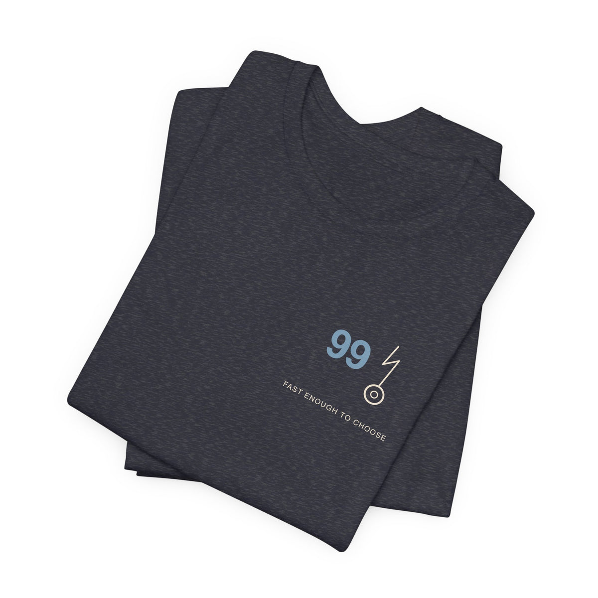 Ninety Nine Volts Minimalist Anime Soft Tee | Hunter Japanese Streetwear