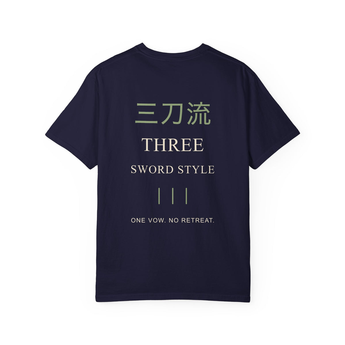Threefold Vow Kanji Anime Tee | Pirate Japanese Streetwear