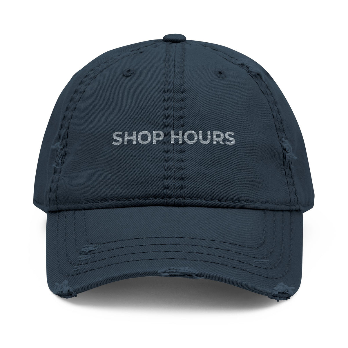 Shop Hours Embroidered Dad Hat | Inspired by Taro Sakamoto from Sakamoto Days