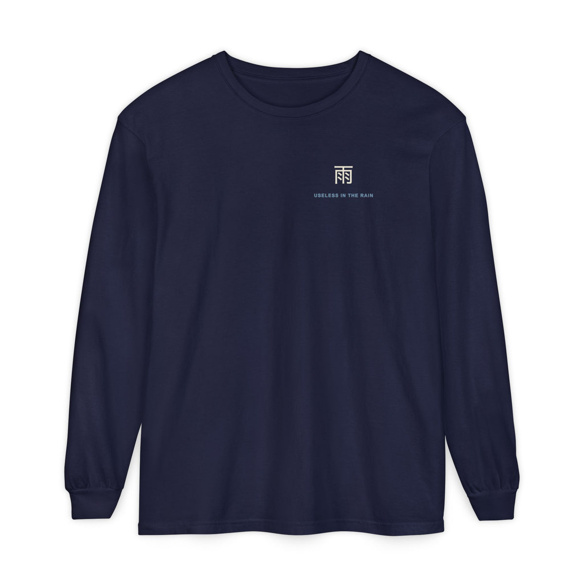Rain Check Kanji Long Sleeve Tee | Inspired by Roy Mustang from Fullmetal Alchemist