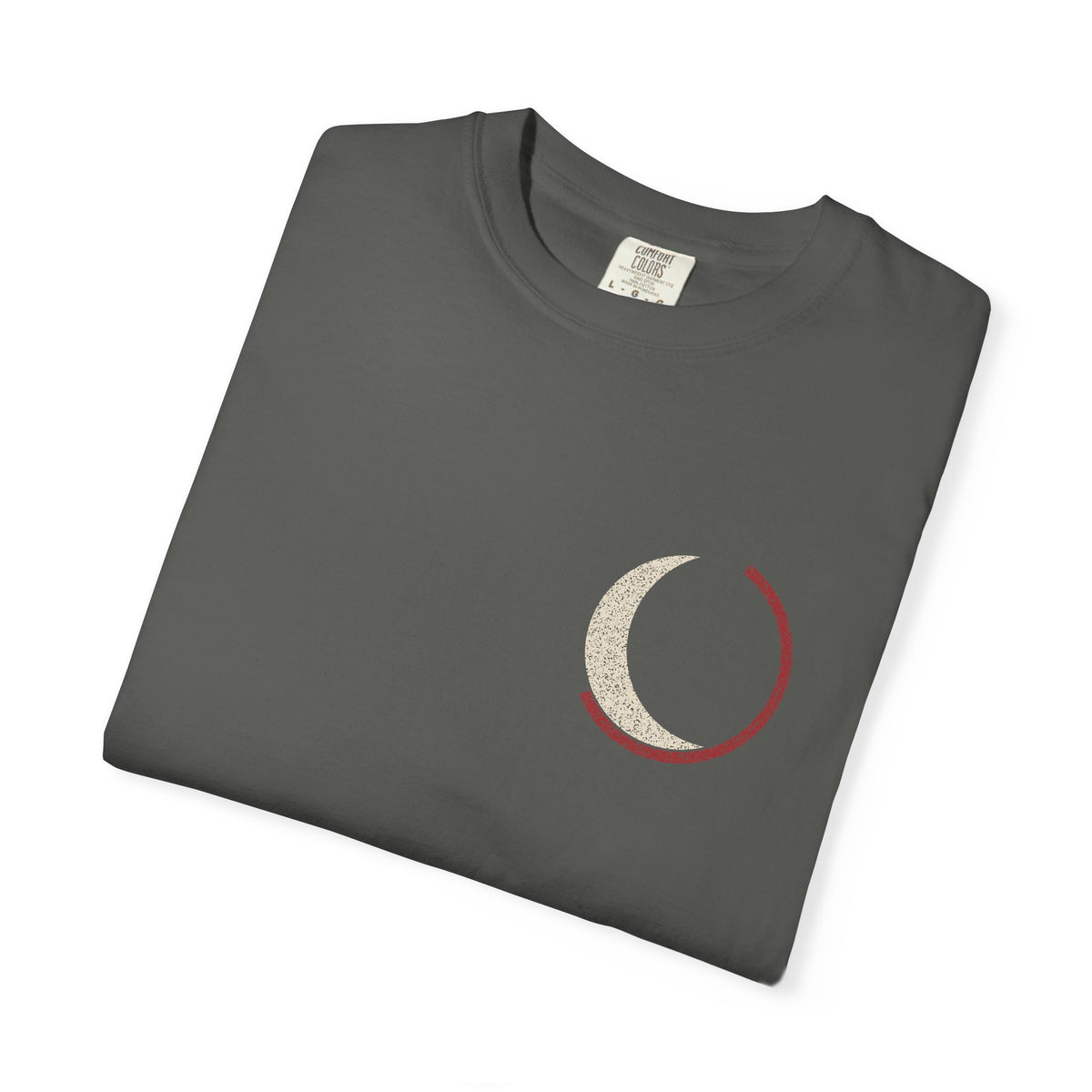 Black Moon Minimalist Anime Tee | Soul Sword Japanese Streetwear