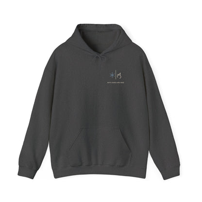Both Sides Mine Minimalist Hoodie | Inspired by Shoto Todoroki from My Hero Academia