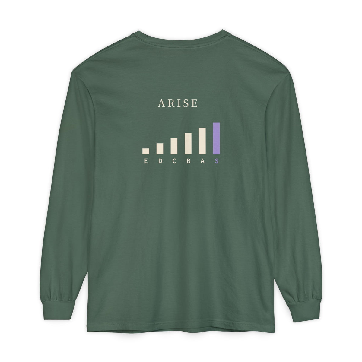 Rank Ascension Kanji Anime Long Sleeve Tee | Shadow Rank Gym Japanese Streetwear